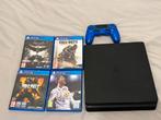 Ps4 slim ( Blu Ray kapot ) +4 game + controller ( R1 kapot ), Games en Spelcomputers, Spelcomputers | Sony PlayStation 4, Ophalen