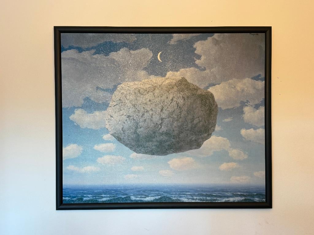 cadre magritte, Enlèvement