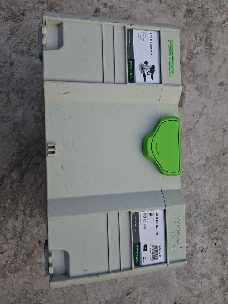 Festool 0f1010, Ophalen, Bovenfrees