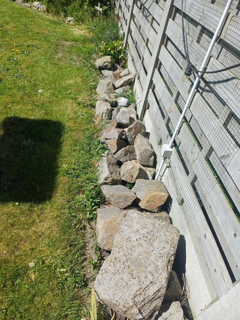 Keien / breuksteen rotsen, Ophalen