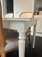 Tafel uitschuifbaar wit IKEA rosentorp, Huis en Inrichting, Ophalen, 50 tot 100 cm, Vijf personen of meer, 150 tot 200 cm