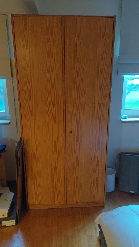 Kleerkast, Huis en Inrichting, Ophalen, Gebruikt, 100 tot 150 cm, 200 cm of meer