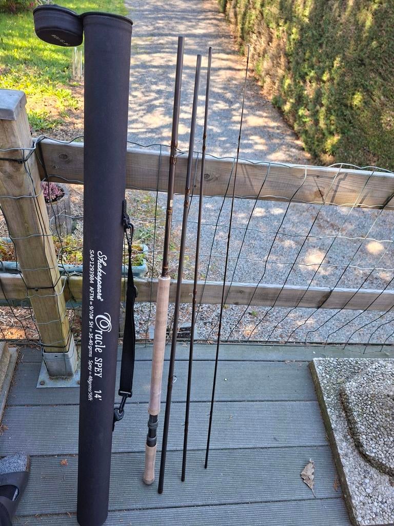 Vliegvishengel: Shakespeare Oracle Spey, Enlèvement