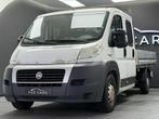 Fiat Ducato 2.3 Multijet * DOUBLE CABINE + BENNE + 7 PLACES, Autos, Camionnettes & Utilitaires, Euro 5, Achat, 4 portes, Entreprise