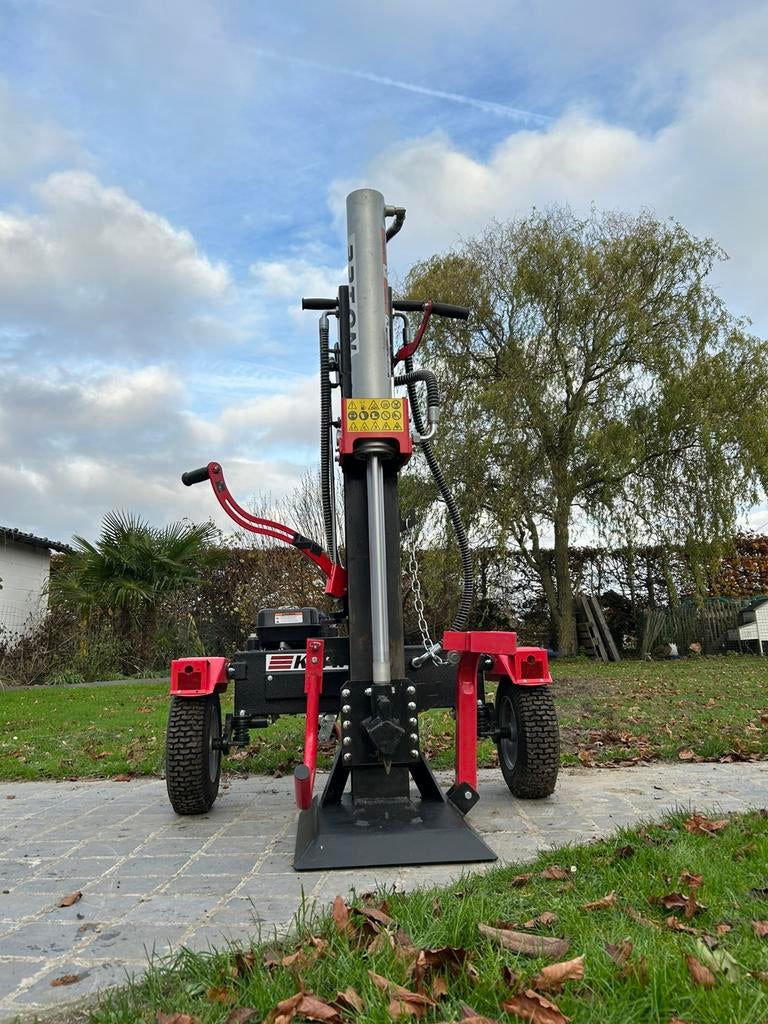 Kliever Klover Kliefmachine Kloofmachine TE HUUR, Jardin & Terrasse, Fendeuses, Comme neuf, Essence, Enlèvement