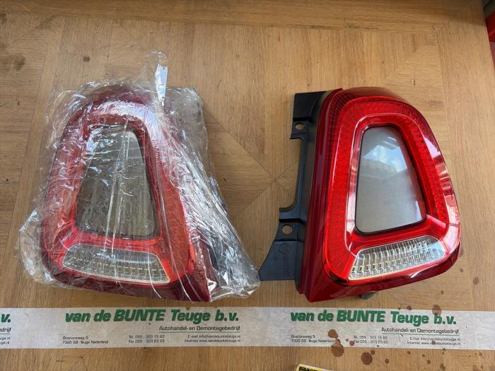 Achterlichtset links + rechts van een Fiat 500, Auto-onderdelen, Verlichting, Fiat, Gebruikt, 3 maanden garantie, Ophalen of Verzenden