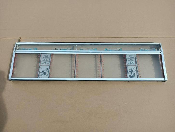 Titelrek Frame/ Top Glas Seeburg 201 (1958) jukebox, Verzamelen, Automaten | Jukeboxen, Seeburg, Verzenden
