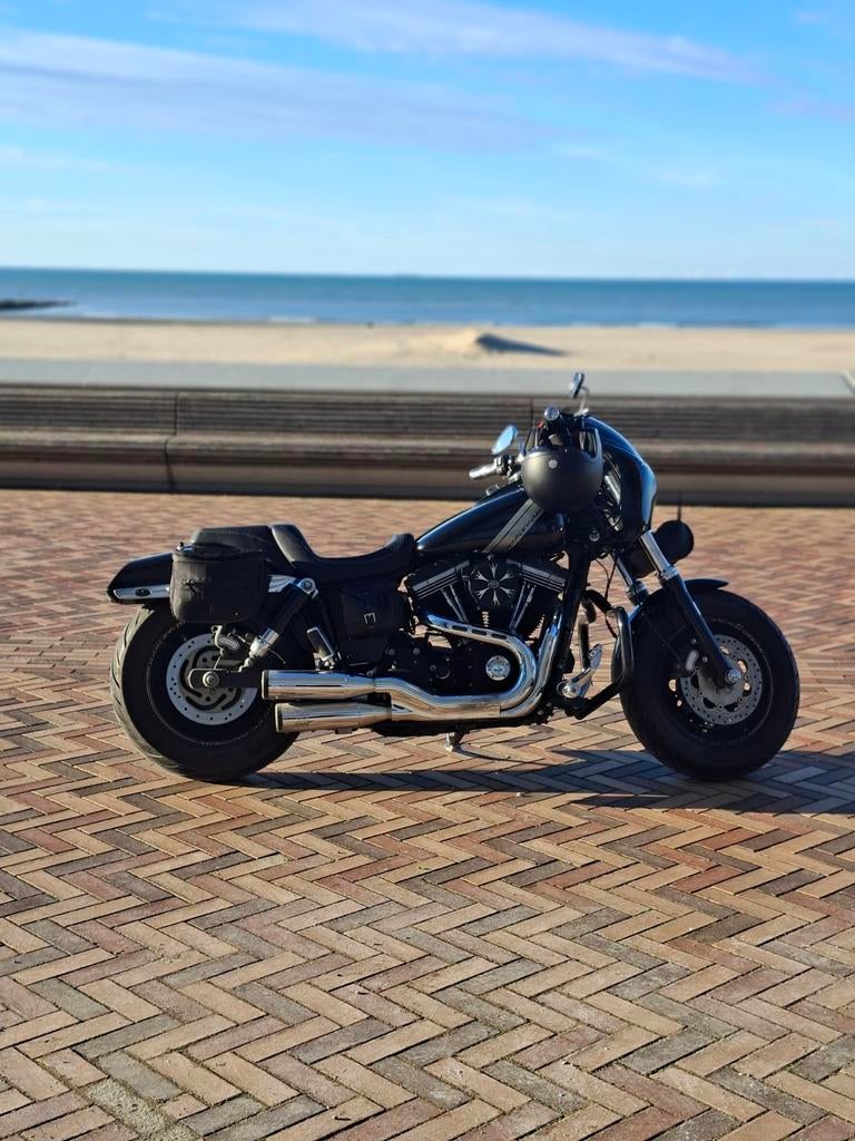 Harley-Davidson  fat bob te koop 43000 km bouwjaar 2017, Particulier