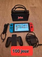 Nintendo switch met 100 games, Games en Spelcomputers, Spelcomputers | Nintendo Switch, Ophalen of Verzenden