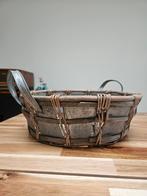 Corbeille décorative, Maison & Meubles, Rond, Comme neuf, Enlèvement, Panier