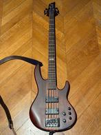 Basse active à 4 cordes ESP LTD D4-NS avec étui, Musique & Instruments, Enlèvement ou Envoi, Comme neuf, Électrique