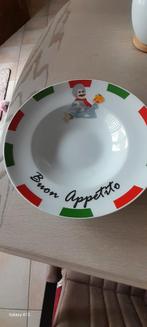 4 pasta borden, Ophalen