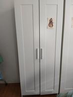 Witte kleerkast, Ophalen, Gebruikt, 50 tot 100 cm, 150 tot 200 cm