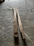 Partij antieke eiken balken afkomstig uit windmolen, Ophalen, Gebruikt, Balken