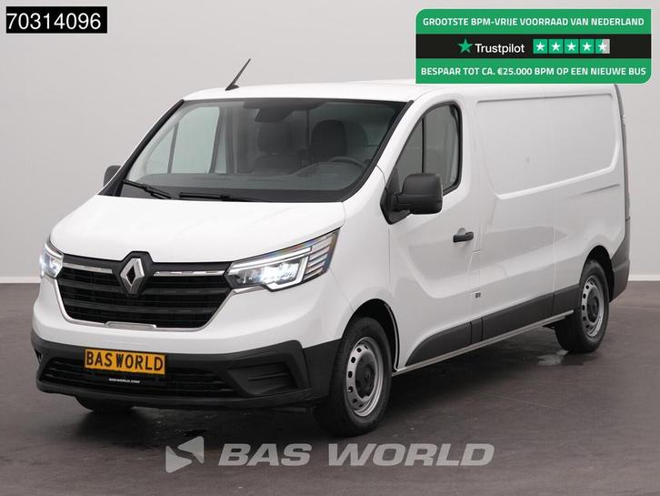 Renault Trafic 130pk L2H1 LED Airco Cruise Parkeersensoren E, Auto's, Bestelwagens en Lichte vracht, Bedrijf, Te koop, Airconditioning