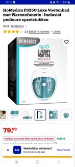 HoMedics FS250 Luxe Voetenbad met Warmtefunctie, Enlèvement