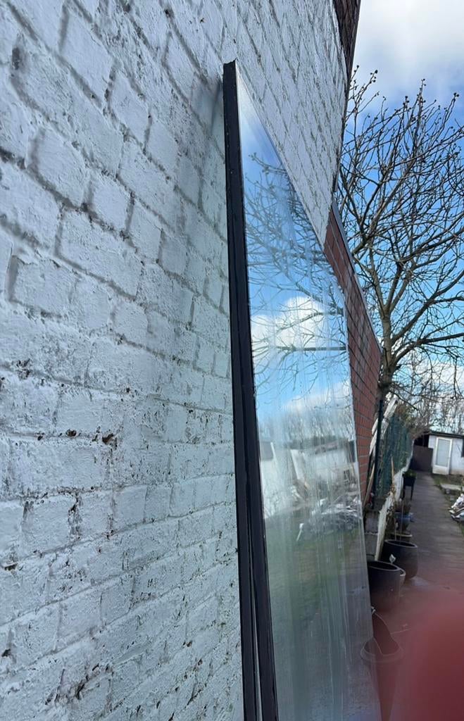 Vitre châssis double vitrage, Ophalen, Zo goed als nieuw, Dubbelglas