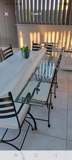 Tafel & 6 stoelen, Huis en Inrichting, Tafels | Eettafels, Ophalen