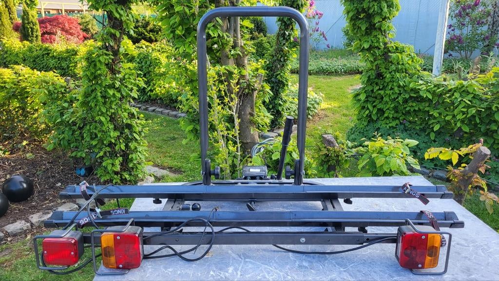 Fietsendrager, Ophalen, 2 fietsen