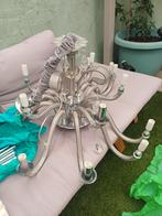 Prachtige echte swarovski luchter in glas, Ophalen of Verzenden, Glas