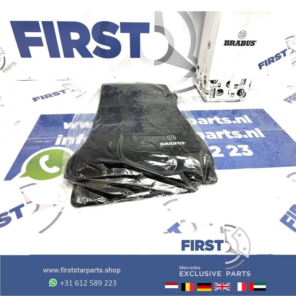 ORIGINELE BRABUS Mercedes VLOERMATTEN SET A35 A45 C43 C63 E6, Ophalen of Verzenden, -, -, -