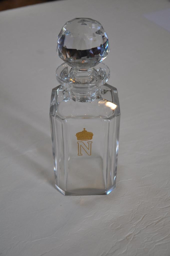 Carafe à spiritueux en cristal Val-Saint-Lambert, Antiquités & Art, Antiquités | Verre & Cristal, Enlèvement