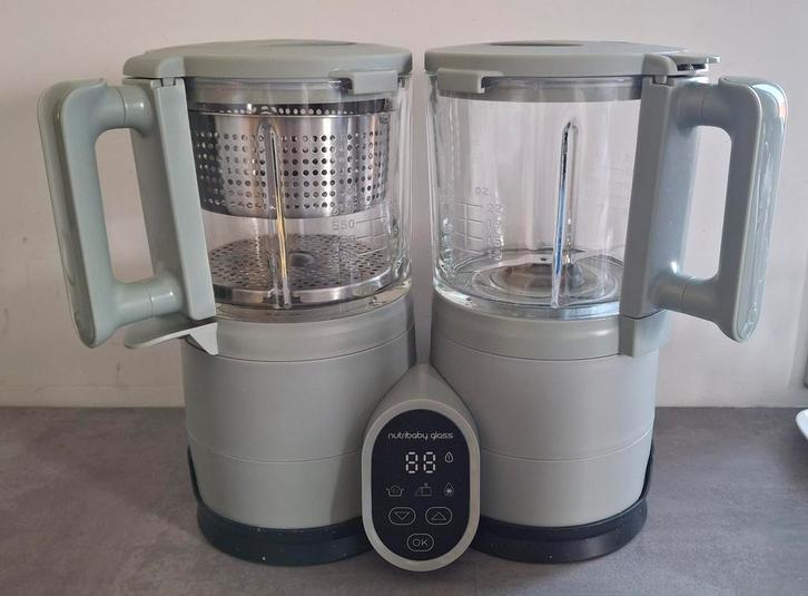 Robot cuiseur vapeur mixeur bébé en verre et inox, Enfants & Bébés, Aliments pour bébé & Accessoires, Enlèvement