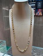 14KT Goud - 25 Gram - Ketting - PLATTE MAGNUM, Handtassen en Accessoires, Kettingen, Ophalen, Nieuw, Wit, Goud