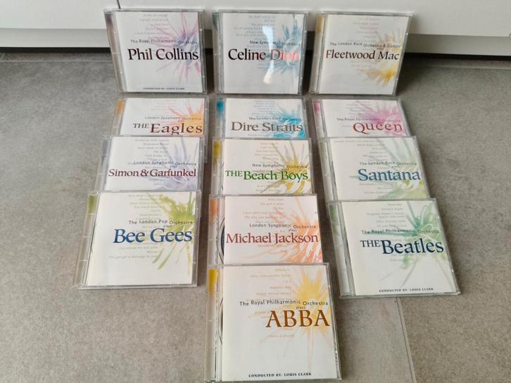 Set prachtige instrumentale muziek, Cd's en Dvd's, Cd's | Instrumentaal, Zo goed als nieuw, Ophalen