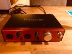 Focusrite claress 2Pro audio studio music sound, Audio, Tv en Foto, Professionele apparaten, Ophalen of Verzenden, Zo goed als nieuw