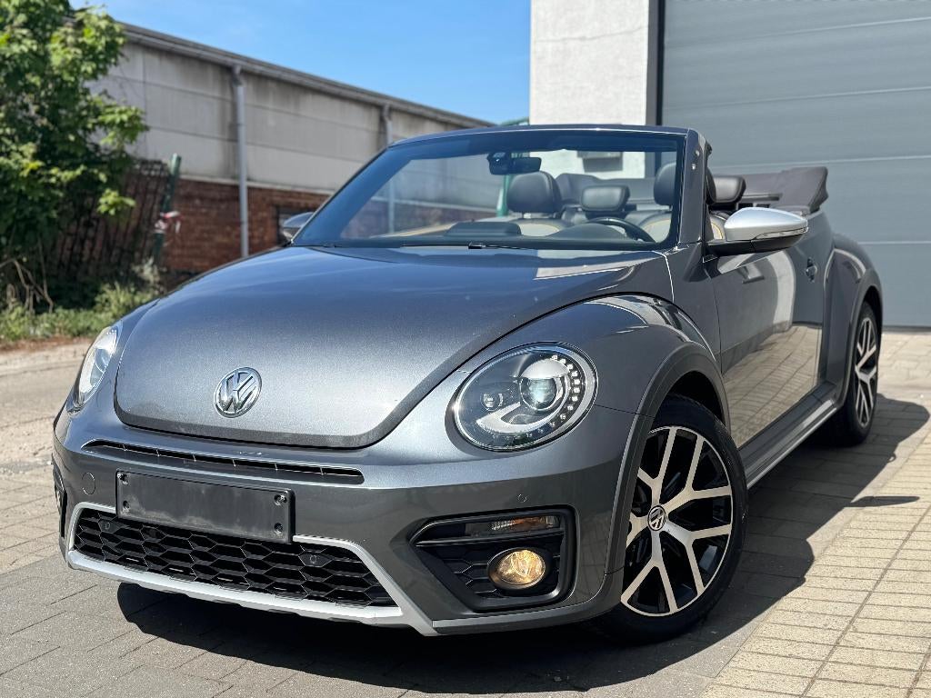 Volkswagen Beetle Cabrio Dune Edition 1.2 Benzine 2017 UNIEK, Auto's, Voorwielaandrijving, 4 zetels, 4 cilinders, Cabriolet