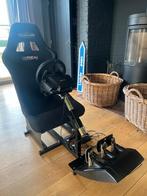 Logitech G923 (PlayStation / PC) met Corbeau racestoel, Ophalen, Zo goed als nieuw, Stuur of Pedalen, PlayStation 4