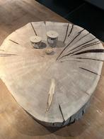 Boomstam tafel, Huis en Inrichting, Ophalen, Rond, Nieuw, 100 tot 150 cm