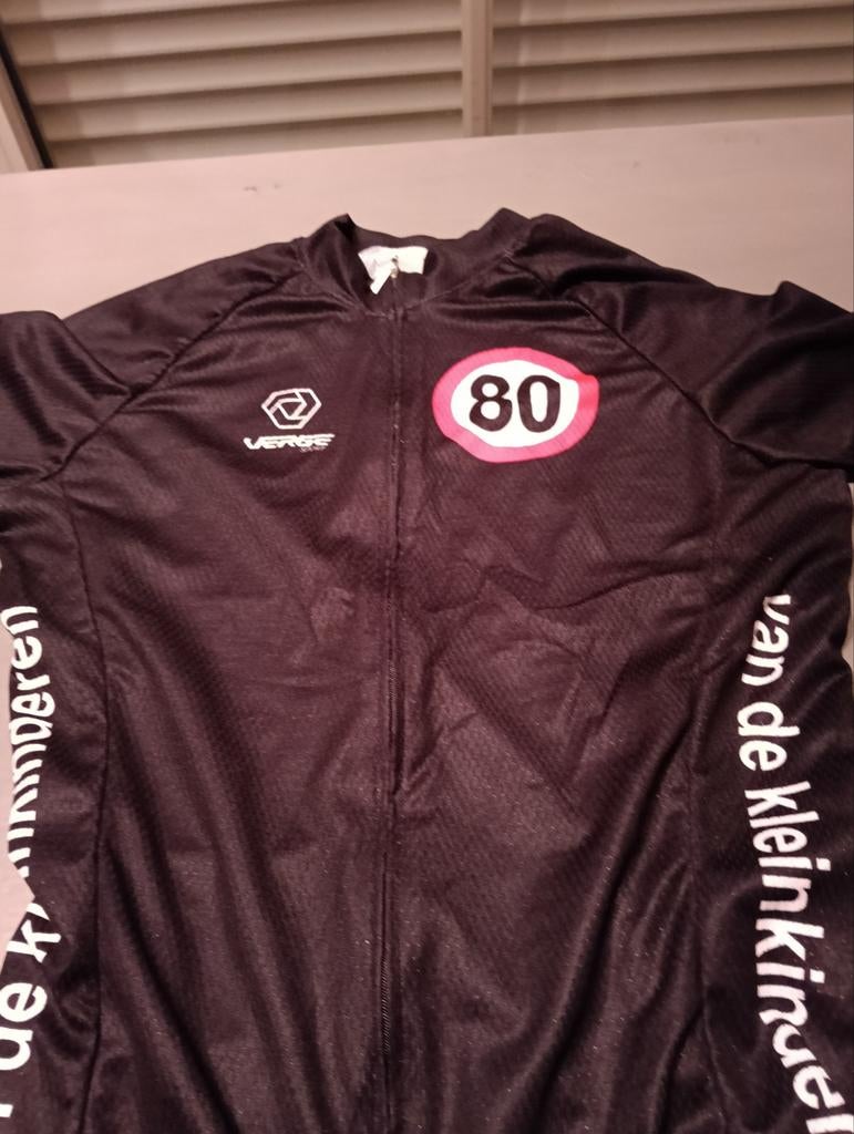 Verge wielershirt, Sport en Fitness, Ophalen of Verzenden, Zo goed als nieuw, Overige typen