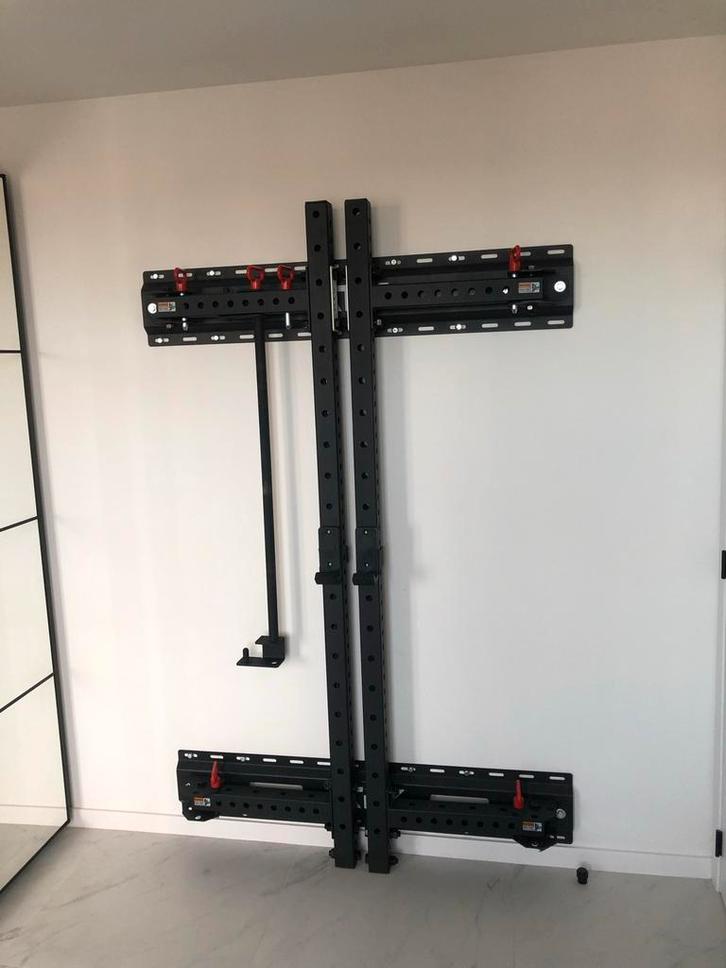 ATX Folding Wall Rack FBR-750 + mounting rails, Sport en Fitness, Fitnessmaterialen, Zo goed als nieuw, Ophalen