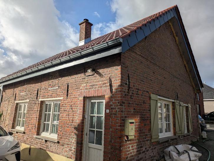 Petite maison (4 façades) avec jardin à vendre à Galmaarden, Immo, Maisons à vendre, Province du Brabant flamand, 200 à 500 m²