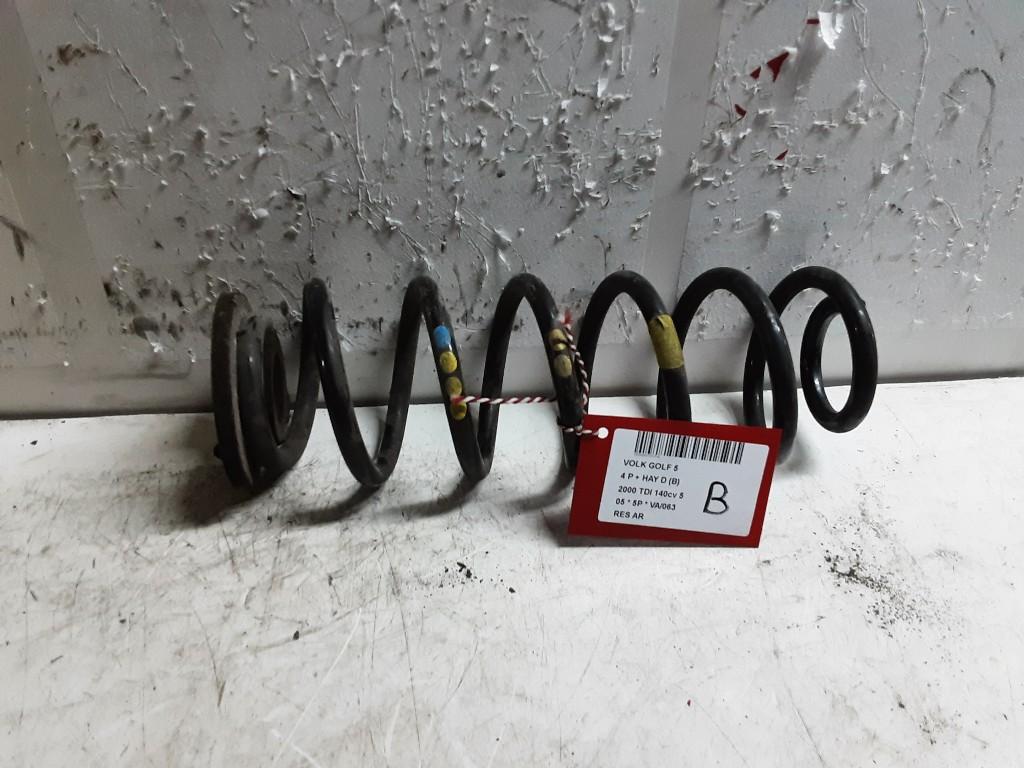 RESSORT DE SUSPENSION ARRIERE Golf V 4Motion (1K1), Volkswagen, Mevr. I. Hauben, Utilisé, Rue de l'Espoir 34 34
4030  GRIVEGNÉE, BE