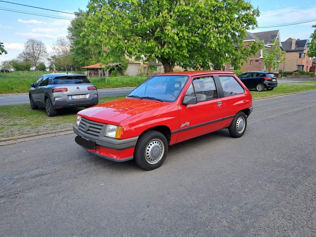 Opel corsa 1988 très saine (projet), Rouge, Achat, Opel, Particulier