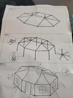 Pagodetent 5x6.8, Ophalen