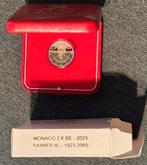 2€ Monaco 2023 Rainier III, Postzegels en Munten, Verzenden, Monaco