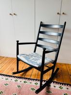 Fauteuil à bascule vintage, Vintage, Enlèvement, Utilisé, Bois