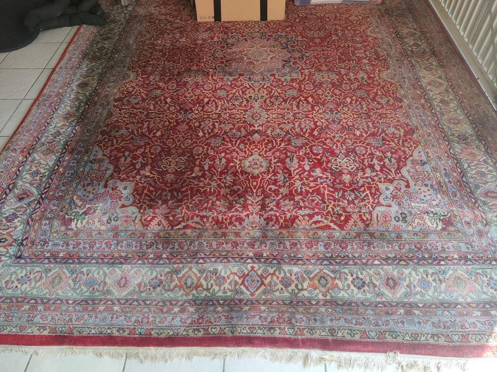 Tapijt van caster, Ophalen