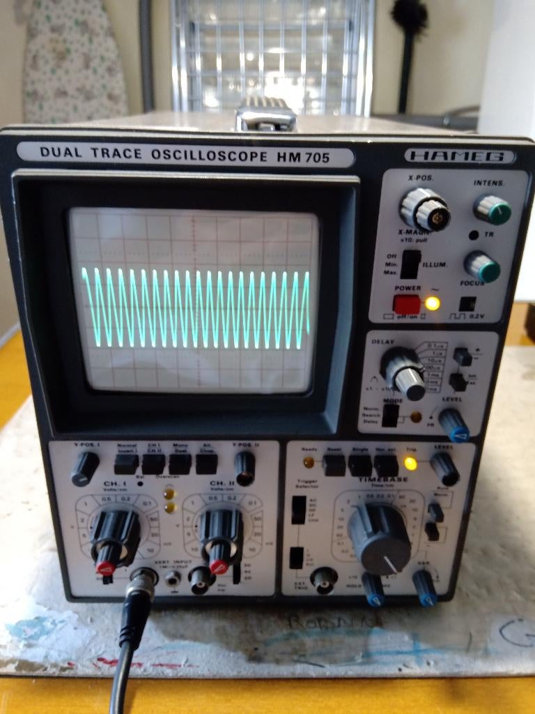 Hameg HM705, Enlèvement, Utilisé