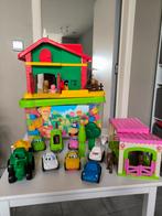 Abrick ecoiffier blokken, boerderij en auto's, Kinderen en Baby's, Ophalen