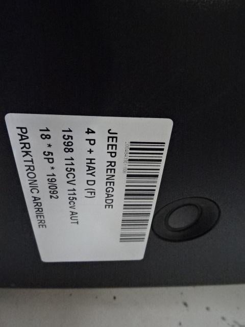 CAPTEUR AIDE AU STATIONNEMENT Jeep Renegade (BU), Autos : Pièces & Accessoires, Utilisé, Jeep