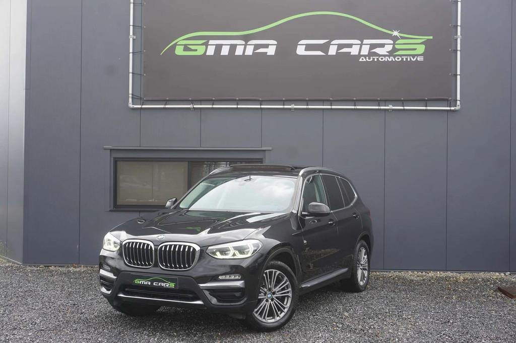 BMW X3 2.0 dA xDrive20 Aut.-Navi-Leder-Pano-Garantie, Auto's, Automaat, 4 cilinders, Zwart, Leder