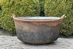 grote gietijzeren ketel met hendel - diameter 47,5 cm, Ophalen