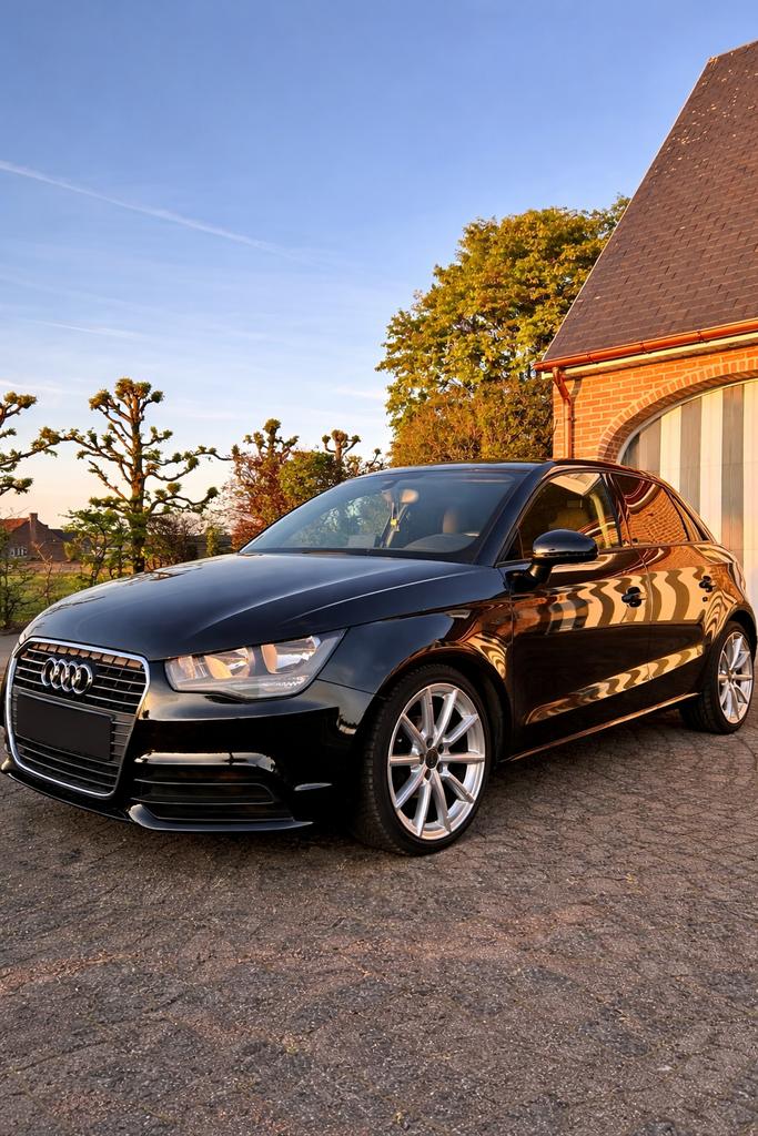 Audi A1 Sportback | S-Tronic, Auto's, Audi, Particulier, A1, Bluetooth, Diesel, Euro 5, Stadsauto, 5 deurs, Automaat, Zwart, Zwart