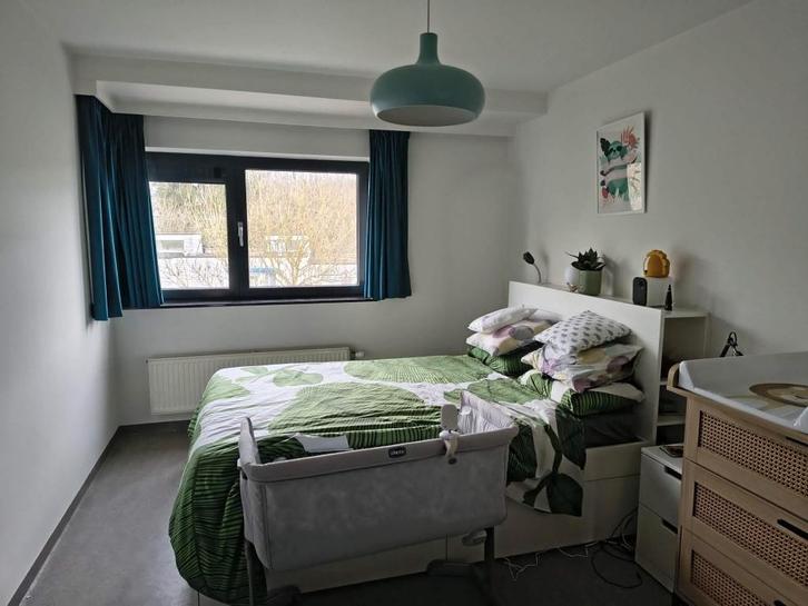 IKEA BRIMNES bed frame, Maison & Meubles, Chambre à coucher | Lits, Comme neuf, Deux personnes, 140 cm, 200 cm, Bois, Blanc, Enlèvement