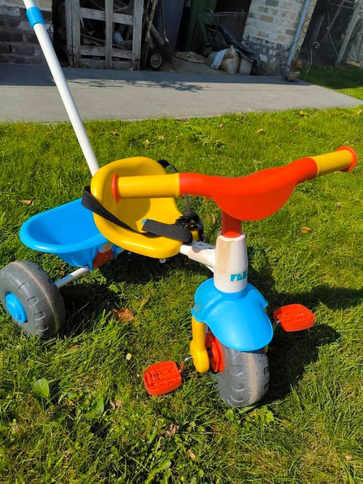 Driewieler, Ophalen, Gebruikt, Duwstang